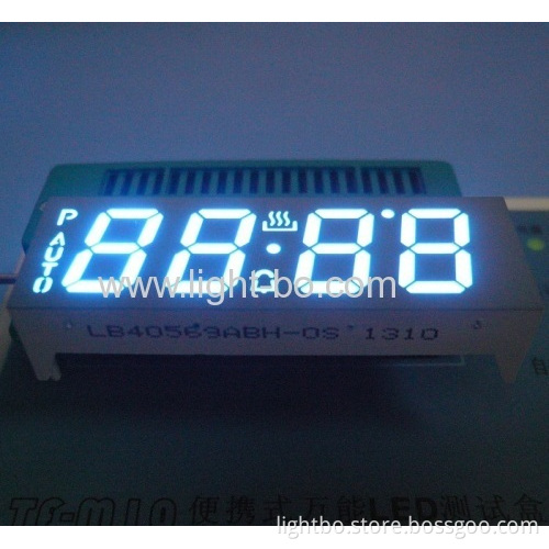 7 Segment Led Display,4 Digit 0.56" Anode Blue For Multifunction Digital Oven Timers